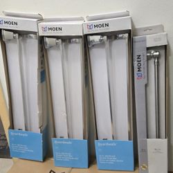 Moen Towel Bars, 3 Double, 1 Single.. 