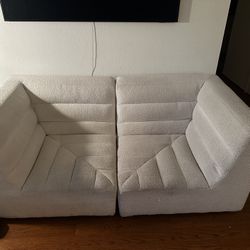 Cute Pottery Barn Mini Sectional 