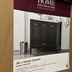 New 36” Claxby Vanity Cabinet 