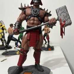 Mortal Kombat Custom 3D Printed Shao Khan (damaged)