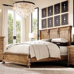 Restoration Hardware St. James Panel Bed - Cal King