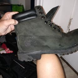 Men's Black Fashion Timberlands