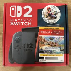 Nintendo Switch 2 Mariokart World Bundle New