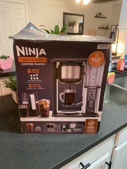 Ninja hot & ice cold coffee maker NEW