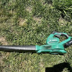 Leaf Blower With Battery & Charger 