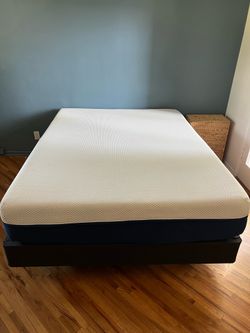 Queen Size Mattress and Bed frame