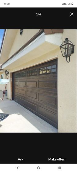 Garage door
