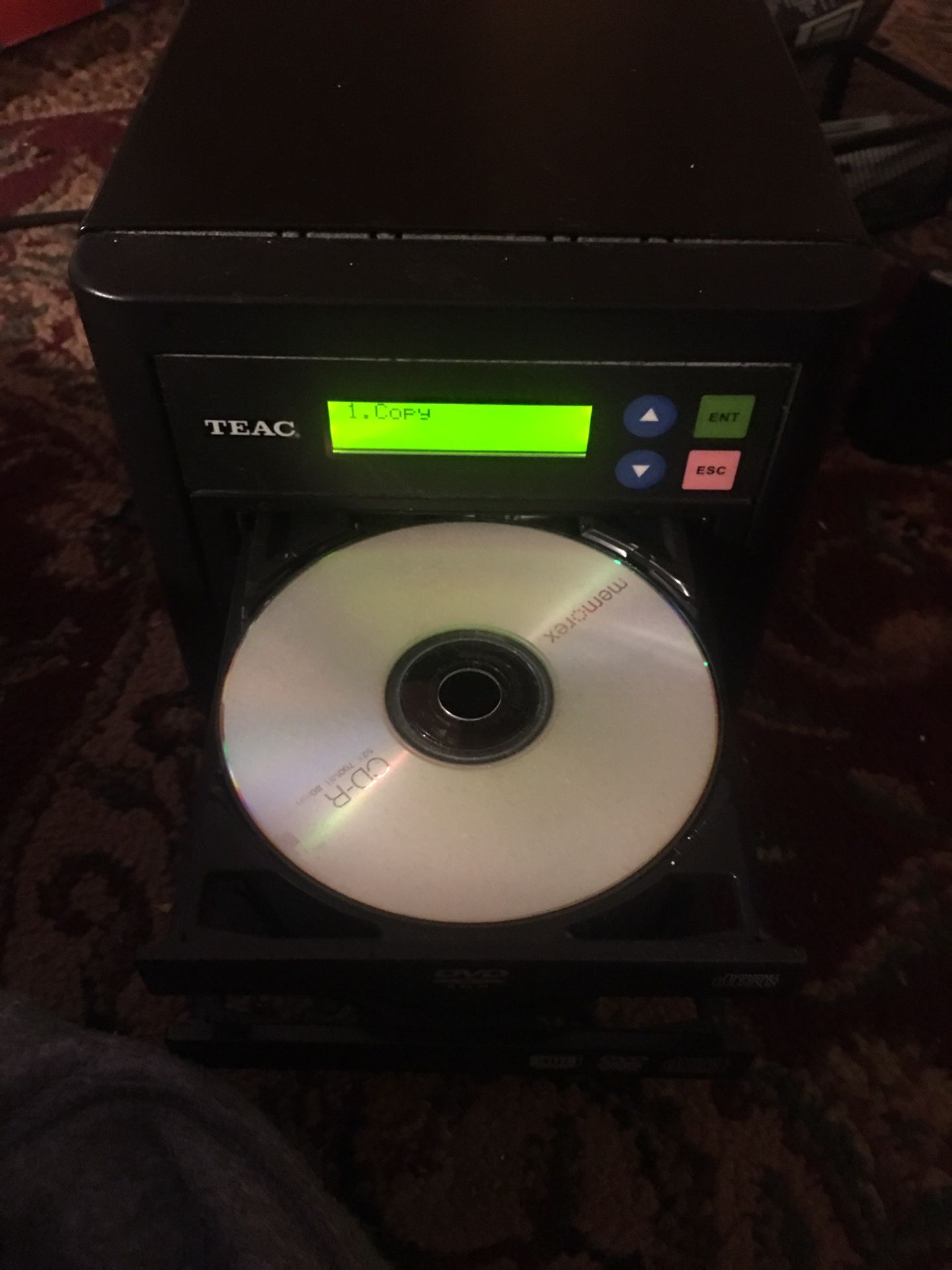 DVD/ CD COPY MACHINE , excellent condition, $125. you can’t beat that price!