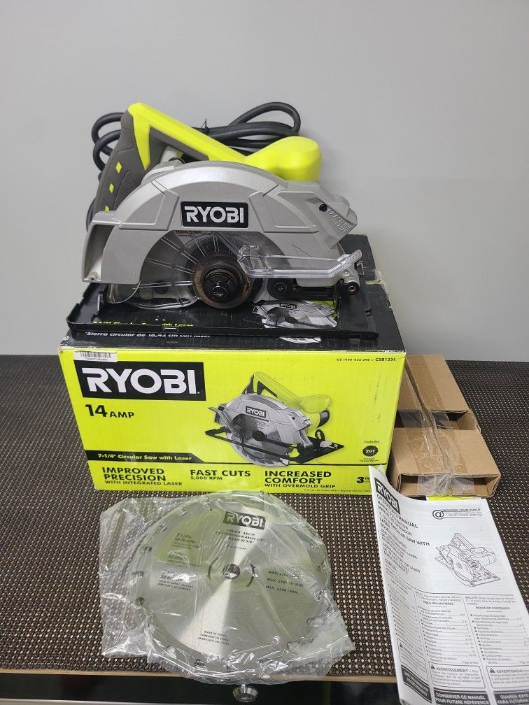 Ryobi Circular Saw W/ Laser