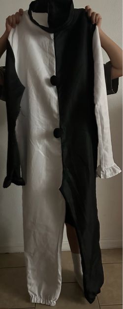 Black and White Clown Costume