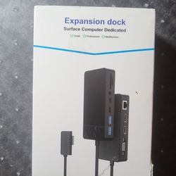 Microsoft Surface Dock Triple Displays Dual HDMI+VGA, 12 in 1 Surface Docking Station for Microsoft Surface Pro 9/8/X/7/6/5/4/3, Surface Laptop 5/4/3/