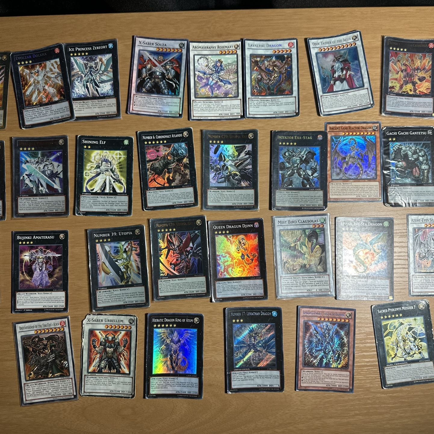 Yugioh Zexal Number Cards 1 100