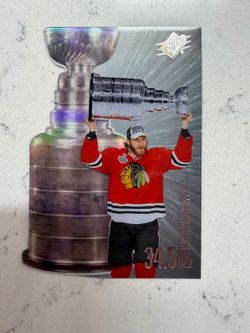 Upper Deck 2025-26 SPx Hockey 34.5 lbs Insert Brandon Saad #SC-13 Blackhawks