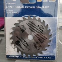 Portland 4" 24T Carbide Circular Saw Blade