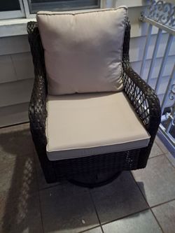 Swivel chair set
