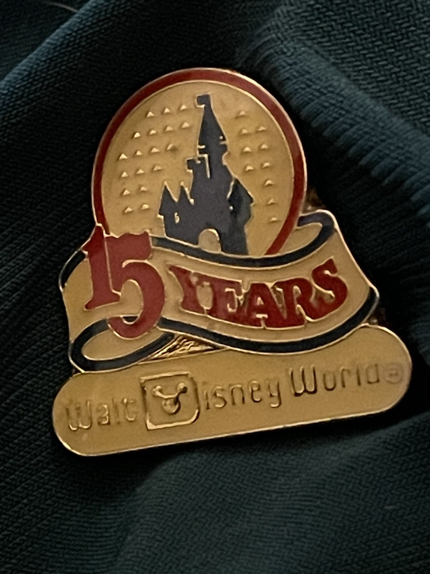 15 Years Walt Disney Trading Pin