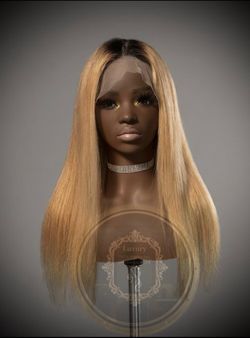 WIG 100% HUMAN HAIR 24”