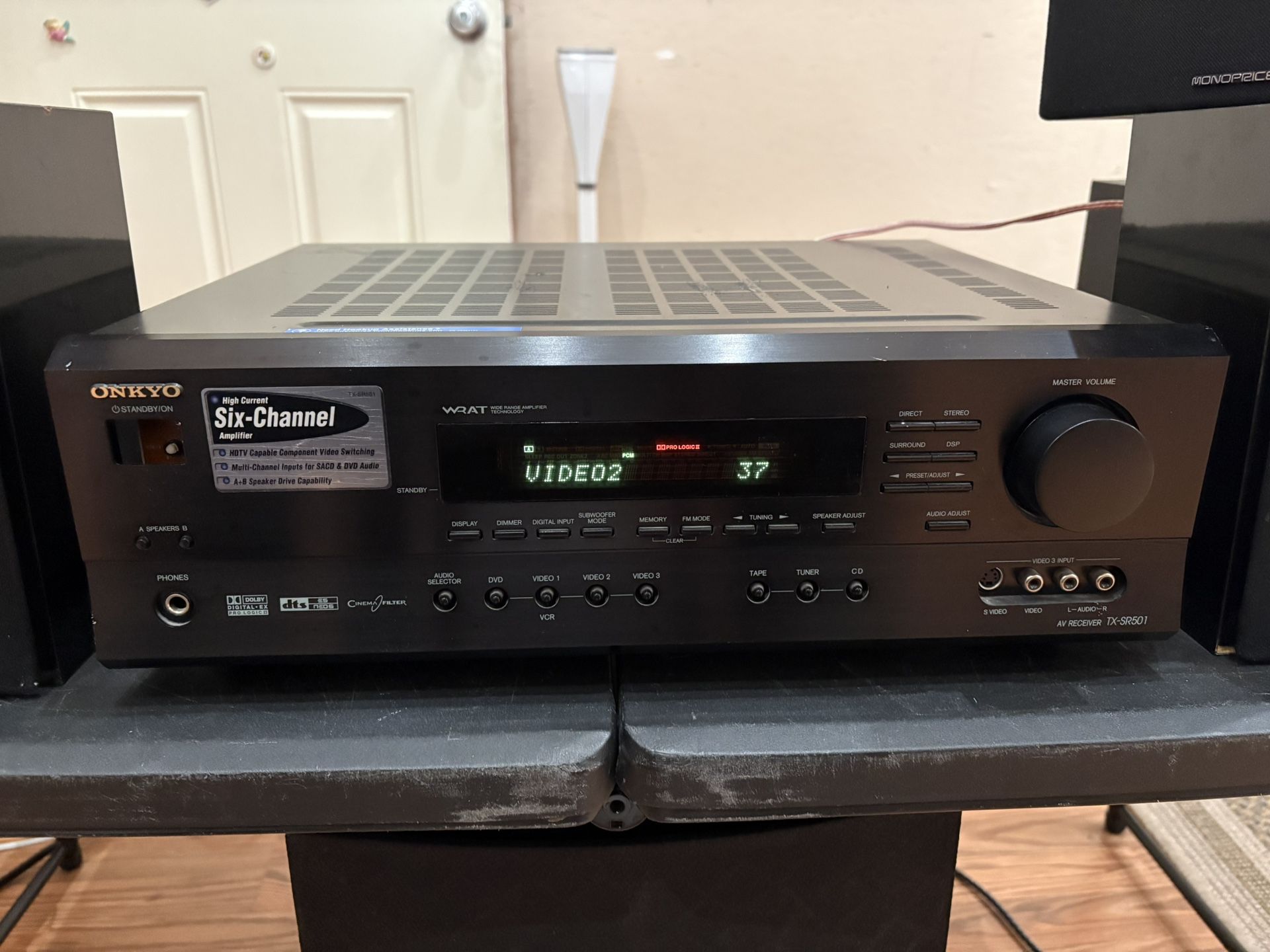 ONKYO 6.1 SURROUND SOUND RECEIVER