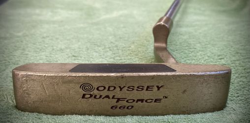 Odyssey Dual Force 660 Vintage Putter W/Original Grip 