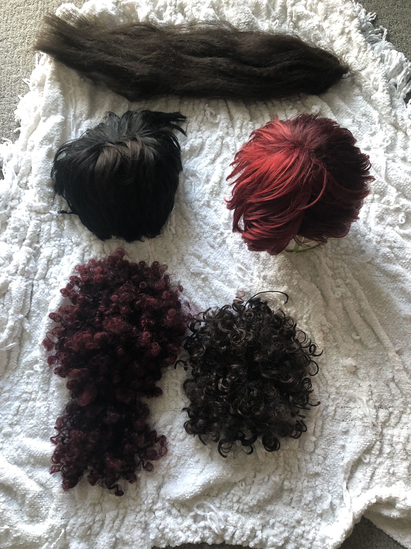 wigs, all for $15