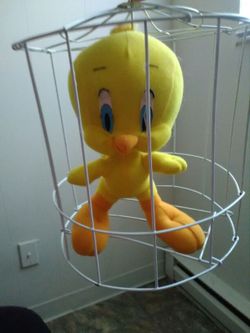 Tweety bird in cage
