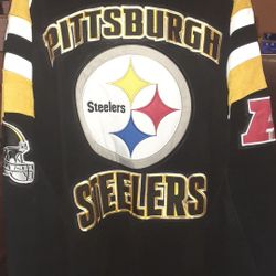 1 XL Suede Pittsburgh Steelers Jacket