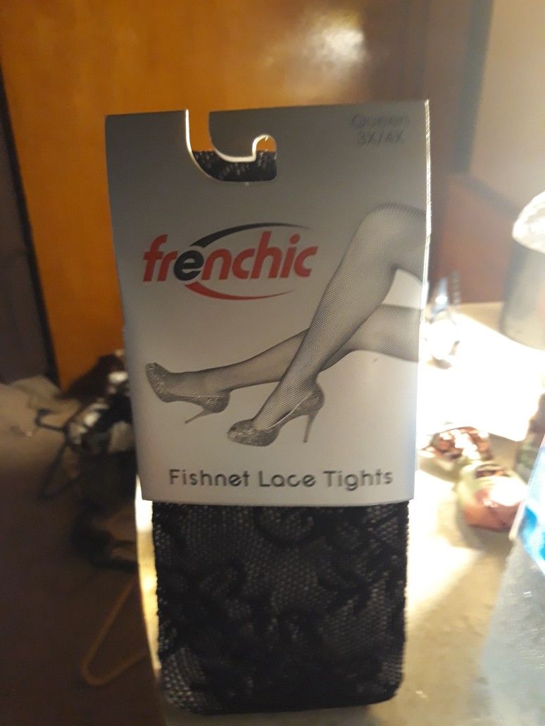 Fish Net Socking/ Blk/ 3x-4×