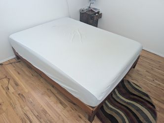 King size wooden bed frame