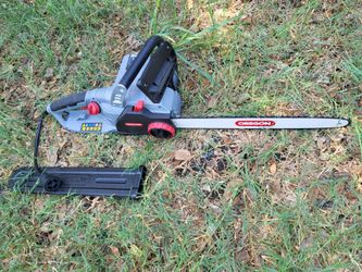 CHAINSAW 18 INCH ELECTRIC 110 V, OREGON 15 AMP.