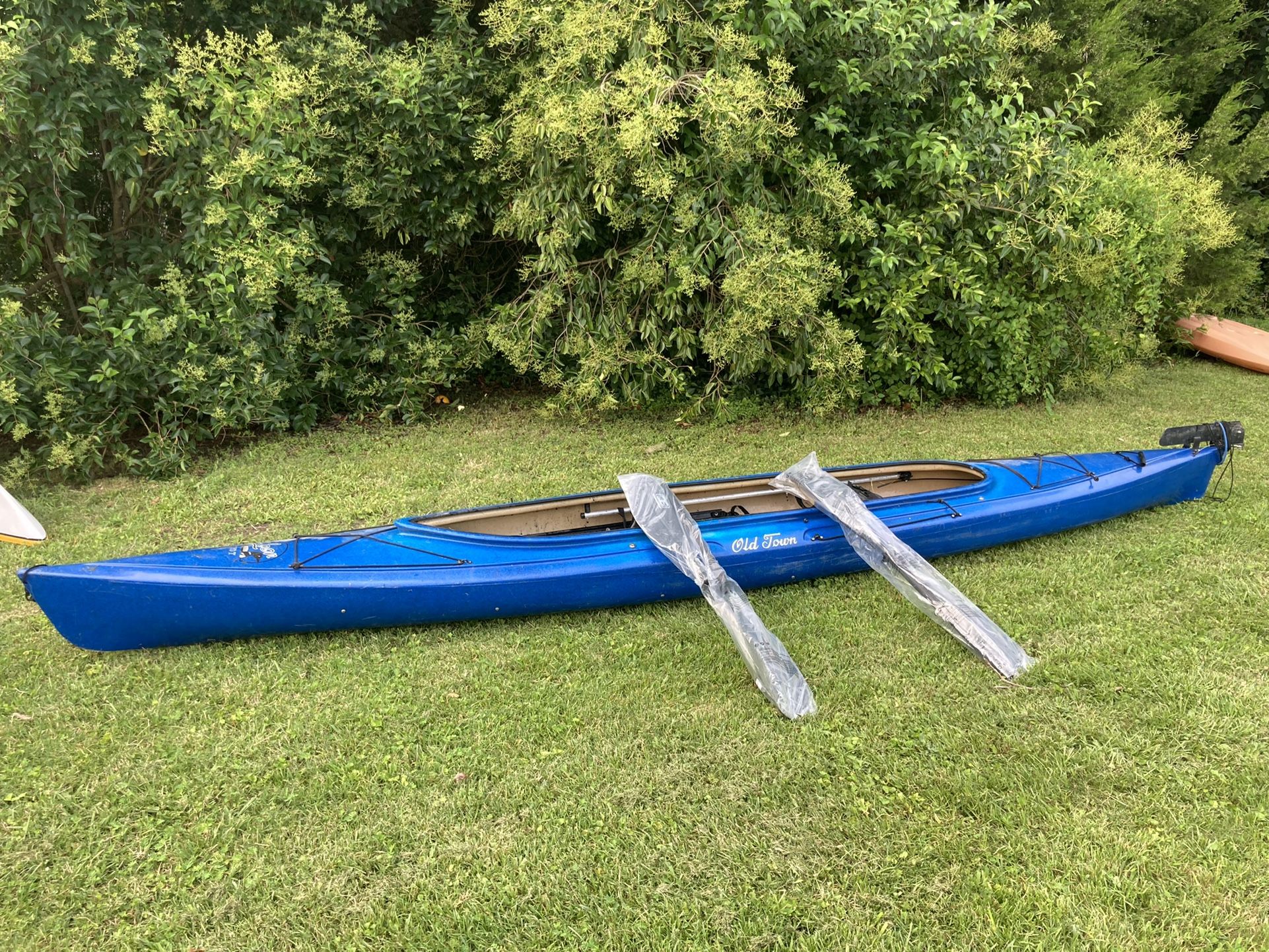 Old Town Loon 160t Tandem Kayak And Paddles for Sale in Norfolk, VA