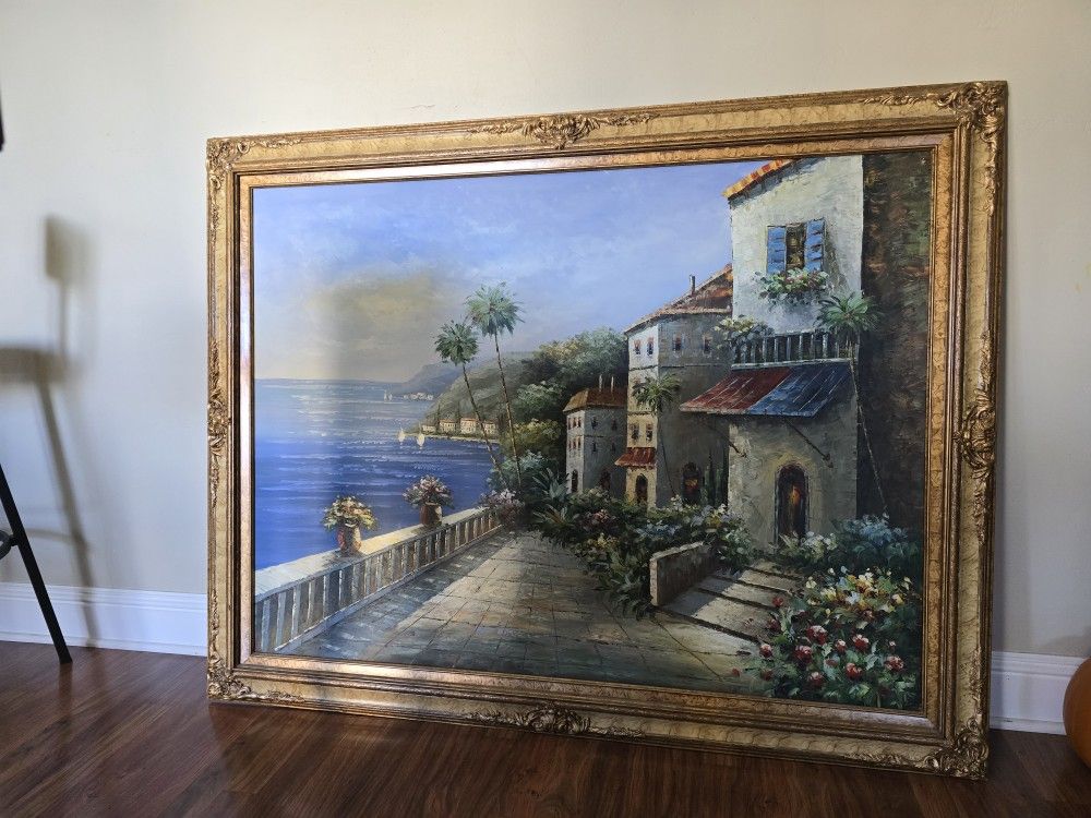 Rossini Oil Painting 3'x4'