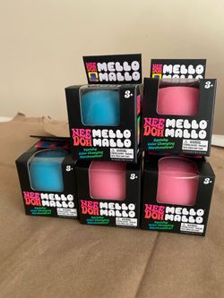 New Original Needoh Mello Mallo Color Changers