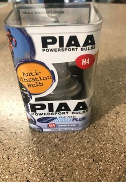 PIAA XTREME WHITE PLUS SINGLE BULB NEW H4