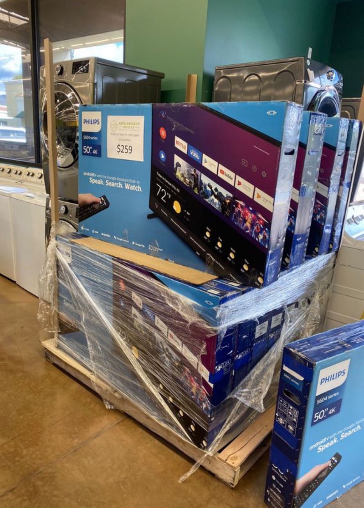 HD16 50” Philips Smart 4k Uhd Tv