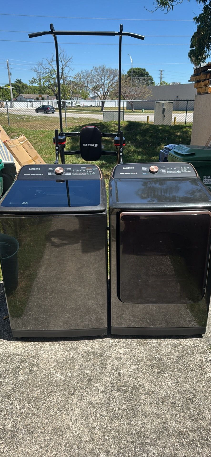 Washer and dryer Samsung