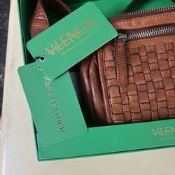Vilencia Leather Fanny Pack 