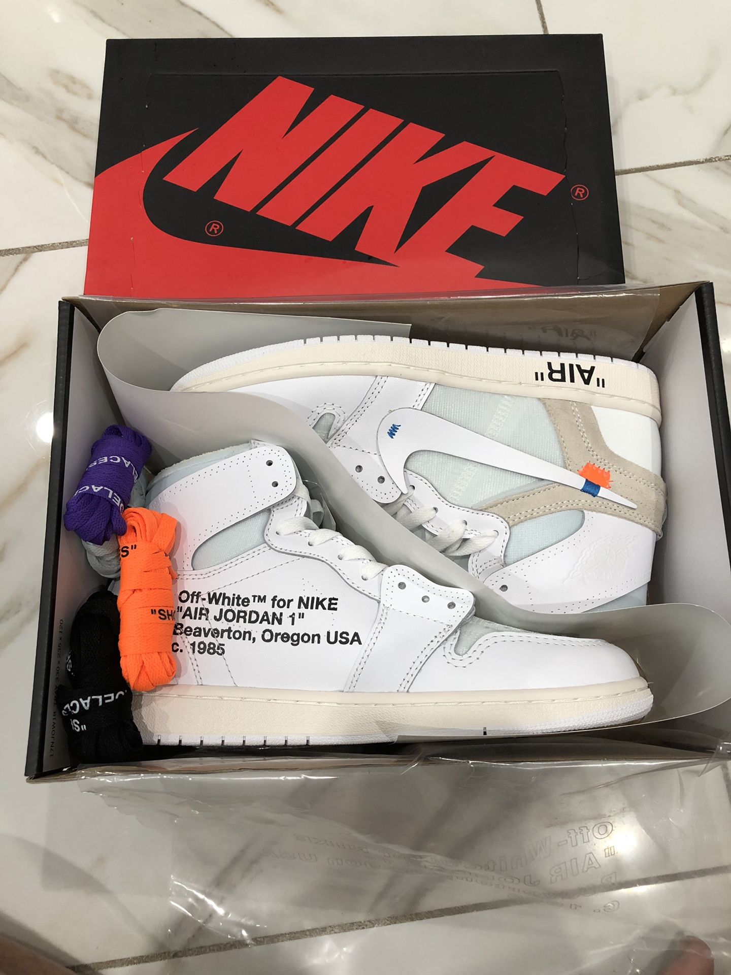 Jordan 1 Retro High Off White (White)