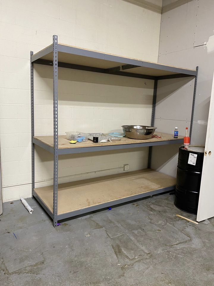 Warehouse Shelving 96 in W X 36 in D Boltless Shed Storage Racks Heavy Duty Stronger Than  & Lowes Racks - Delivery & Assembly Available