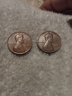 🇺🇸"Lincoln"Floating Roof. Super.Rare Coin. (1969)"S" Both Wt:3.07. Uncirculated Uncertified Ungraded.
