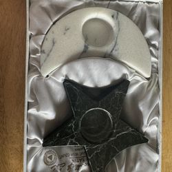 Marble Candle Holder 