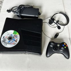 Xbox 360 S With One Controller And Madden 13