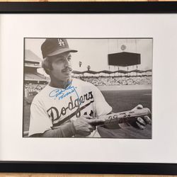 Dodger Ron Cey Autograph 11X 14 
