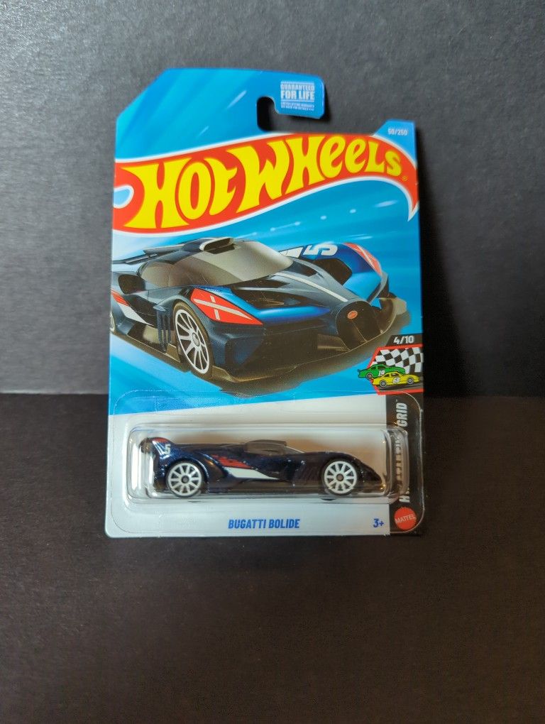Hot Wheels Starting Grid Blue Bugatti Bolide