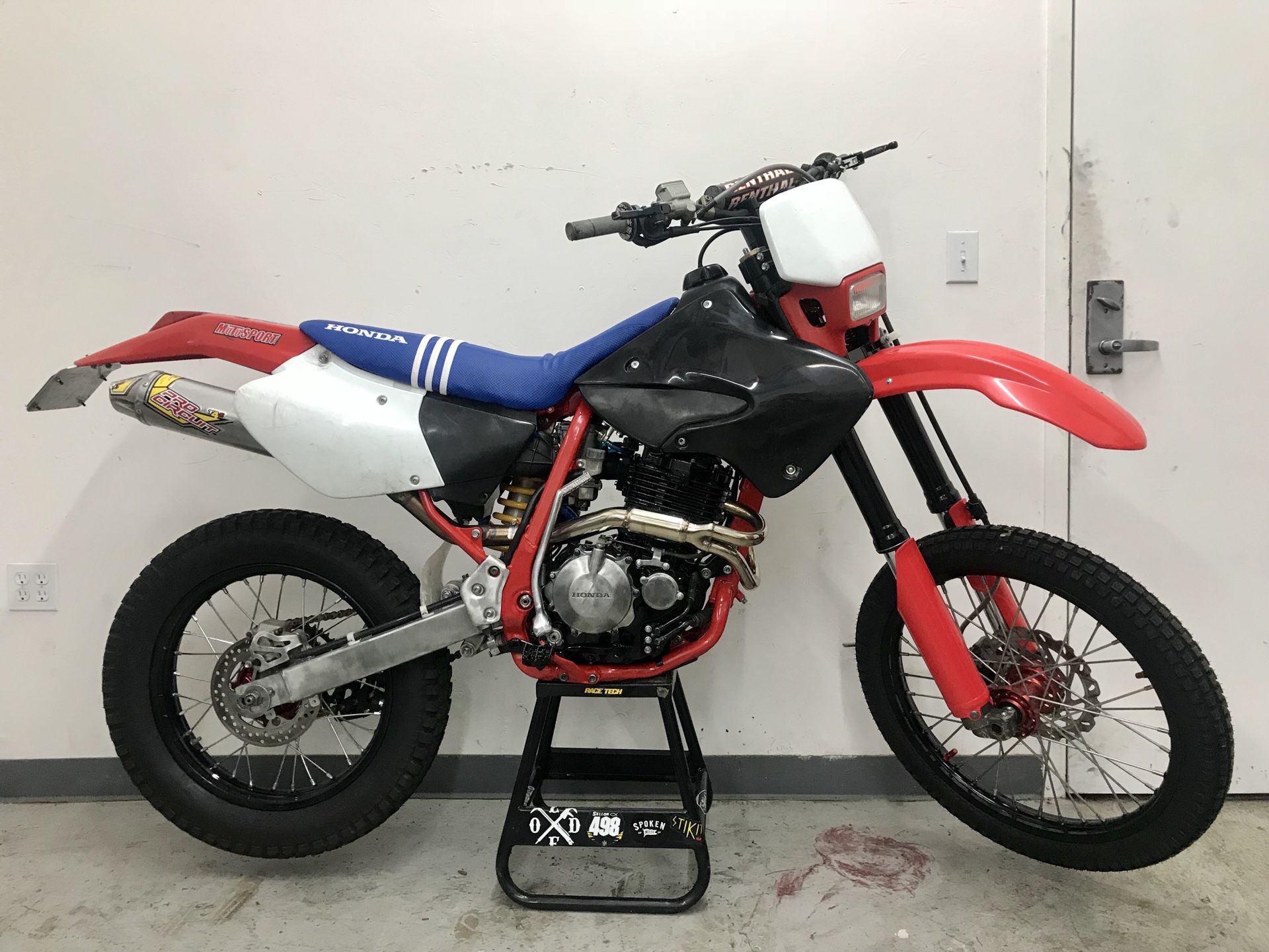 2002 Honda XR400 (Plated) XR 400