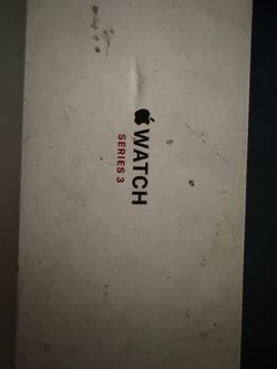Apple Watch Series 3 Box