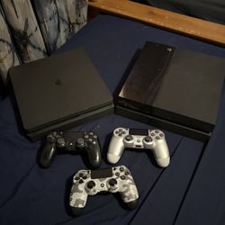 ps4 PRO and ps4 SLIM 