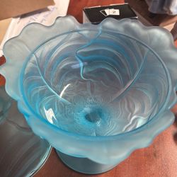 Blue Vintage Candy Bowl