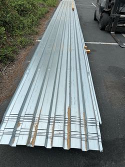 galvanized B-decking 20' 6"