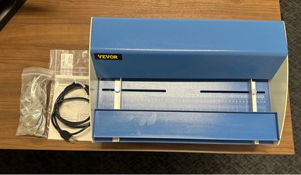 VEVOR Electric Creasing Machine 21 Inch Paper Creasing Scoring Machine 3 in 1 Creasing Machine with Heavy Duty Metal Present Multi-function