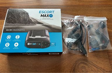Escort Max 360 Radar Detector Includes BlendMount and SmartCord